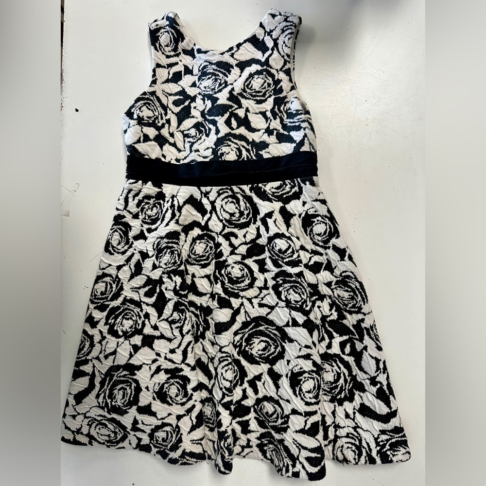 Janie and Jack Big City Chic Jacquard Rose Dress 5